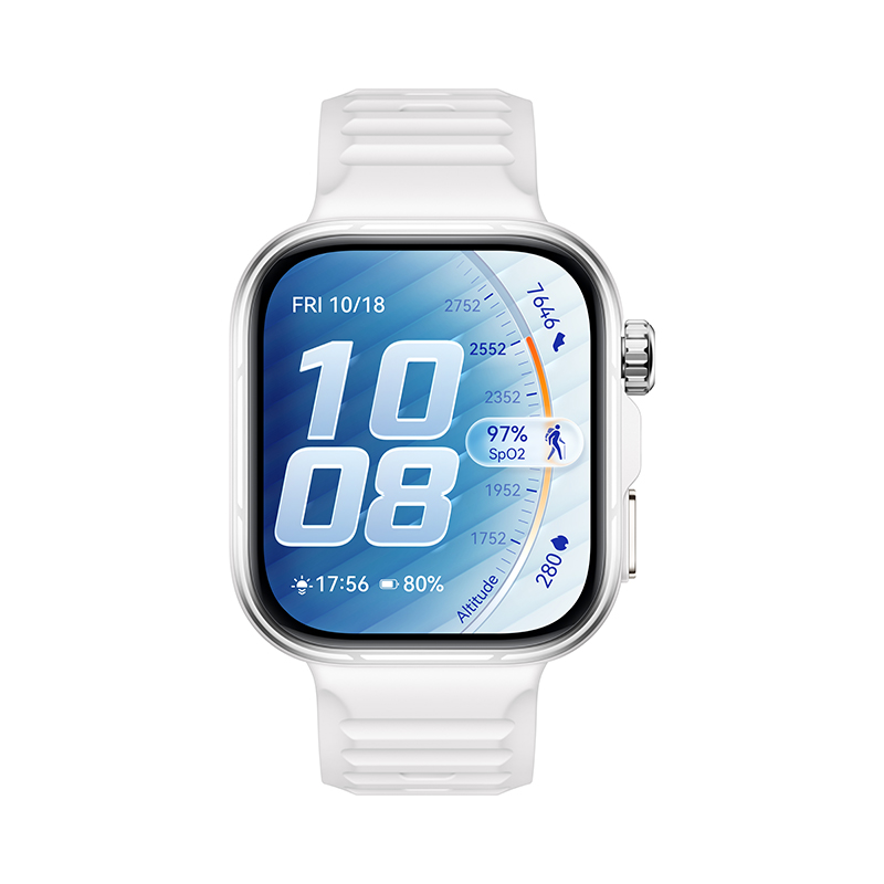 Pametna ura HUAWEI Watch Fit 5 Pro, bela